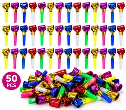 צפצפה קטנה צבעונית - מארז 50 יחידות